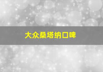 大众桑塔纳口啤