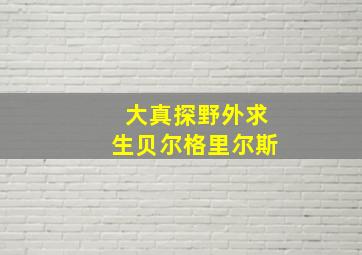 大真探野外求生贝尔格里尔斯