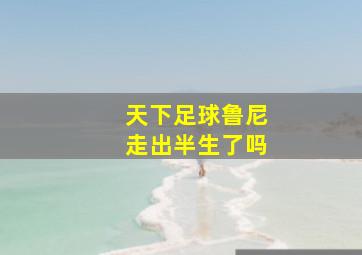 天下足球鲁尼走出半生了吗