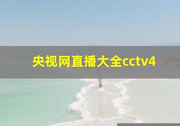 央视网直播大全cctv4