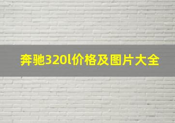 奔驰320l价格及图片大全