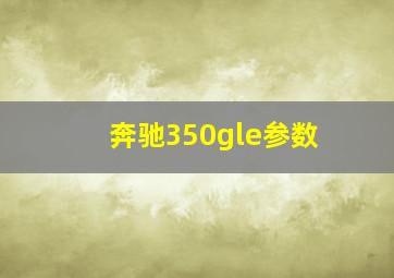 奔驰350gle参数