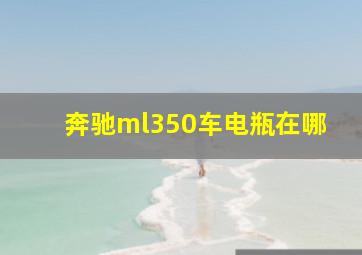 奔驰ml350车电瓶在哪