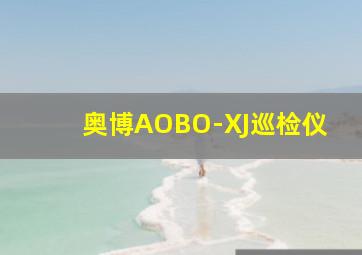 奥博AOBO-XJ巡检仪