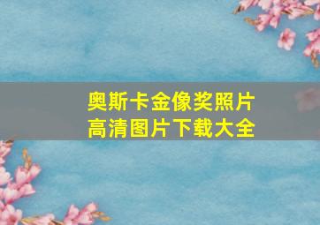 奥斯卡金像奖照片高清图片下载大全