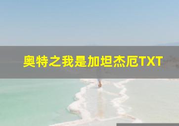 奥特之我是加坦杰厄TXT