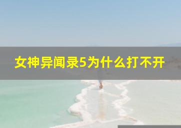 女神异闻录5为什么打不开