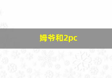 姆爷和2pc