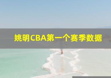 姚明CBA第一个赛季数据