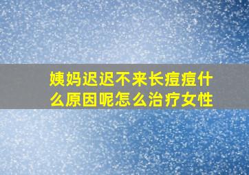 姨妈迟迟不来长痘痘什么原因呢怎么治疗女性