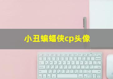 小丑蝙蝠侠cp头像