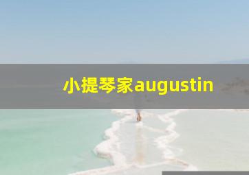 小提琴家augustin