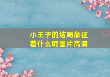 小王子的结局象征着什么呢图片高清