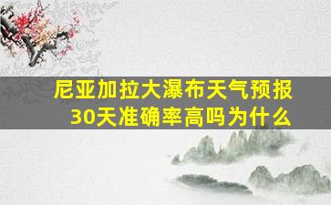 尼亚加拉大瀑布天气预报30天准确率高吗为什么