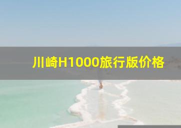 川崎H1000旅行版价格