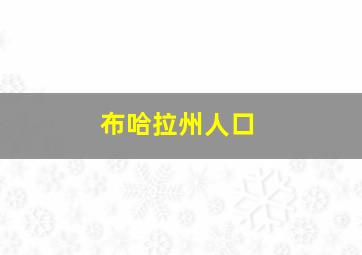 布哈拉州人口