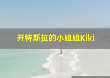 开特斯拉的小姐姐Kiki