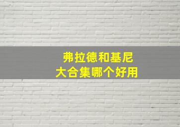 弗拉德和基尼大合集哪个好用