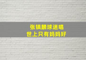 张镇麟球迷唱世上只有妈妈好