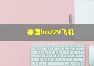 德国ho229飞机