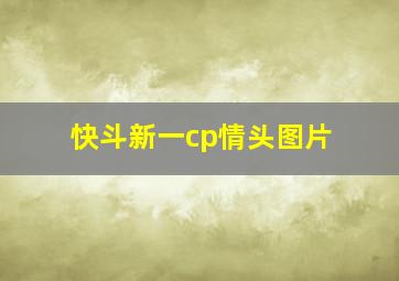 快斗新一cp情头图片