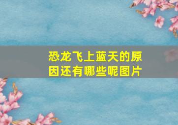 恐龙飞上蓝天的原因还有哪些呢图片