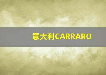 意大利CARRARO