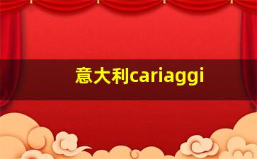 意大利cariaggi