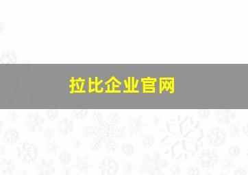 拉比企业官网