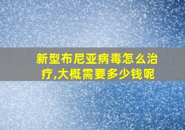 新型布尼亚病毒怎么治疗,大概需要多少钱呢