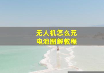 无人机怎么充电池图解教程