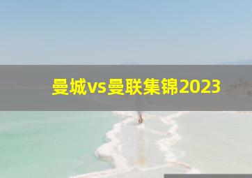 曼城vs曼联集锦2023