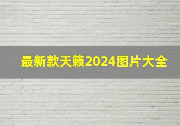 最新款天籁2024图片大全