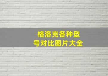 格洛克各种型号对比图片大全