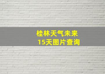 桂林天气未来15天图片查询