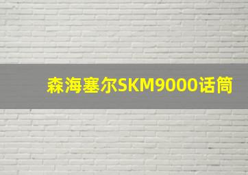 森海塞尔SKM9000话筒