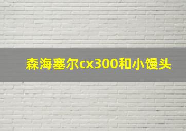 森海塞尔cx300和小馒头