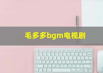 毛多多bgm电视剧