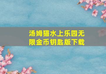 汤姆猫水上乐园无限金币钥匙版下载