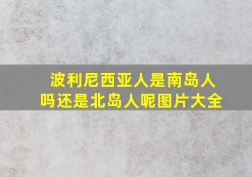 波利尼西亚人是南岛人吗还是北岛人呢图片大全