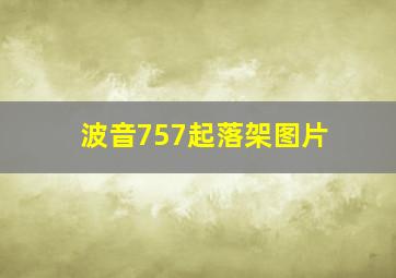 波音757起落架图片