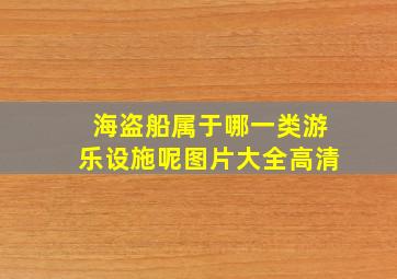 海盗船属于哪一类游乐设施呢图片大全高清