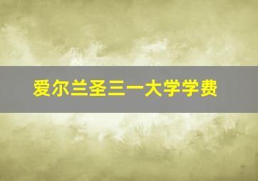 爱尔兰圣三一大学学费