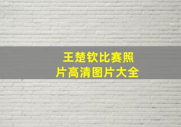 王楚钦比赛照片高清图片大全