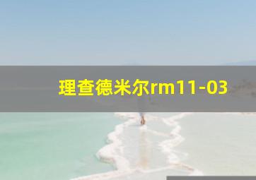 理查德米尔rm11-03