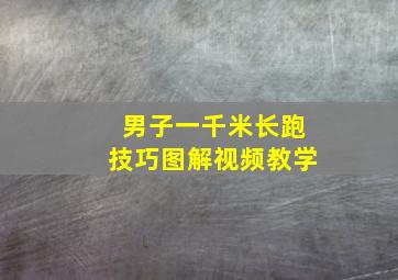 男子一千米长跑技巧图解视频教学