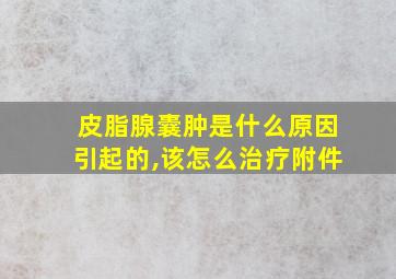 皮脂腺囊肿是什么原因引起的,该怎么治疗附件