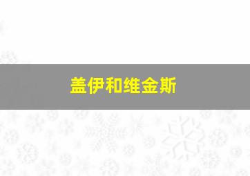 盖伊和维金斯