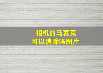 相机的马赛克可以消除吗图片