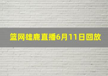 篮网雄鹿直播6月11日回放